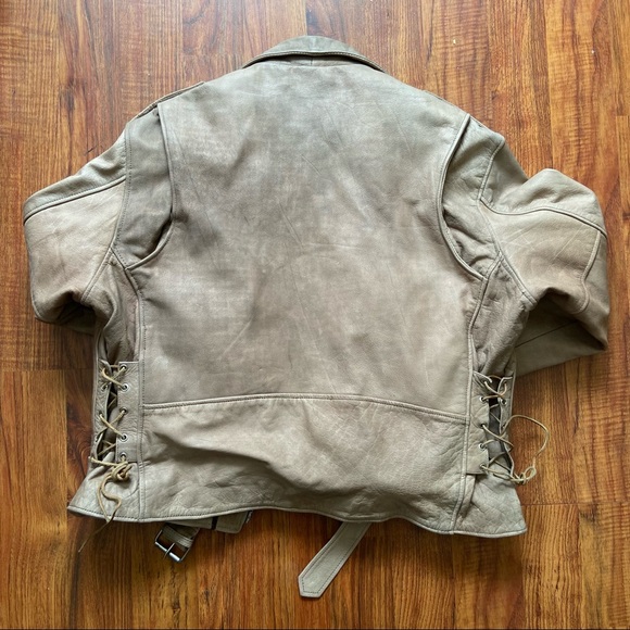 Unik leather motorcycle jacket, like new - Picture 2 of 2